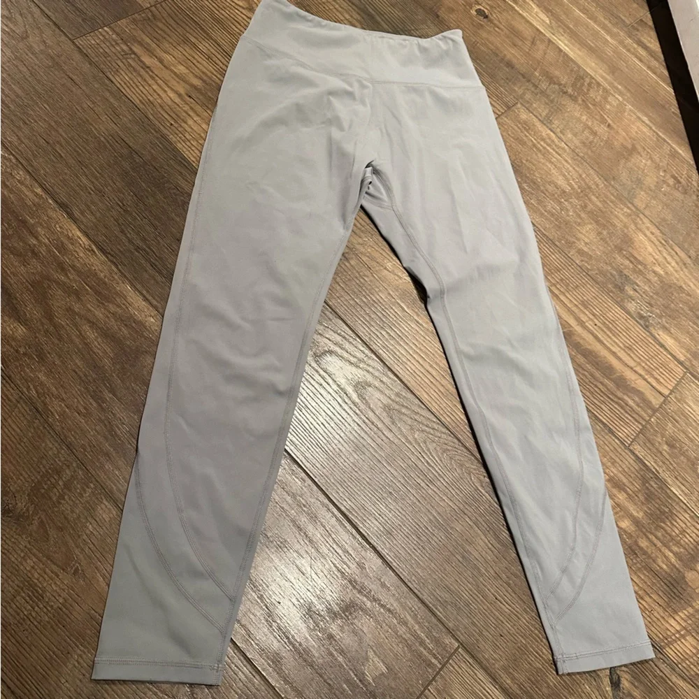 Alphalete Light Blue/Grey Leggings Womens Size‎ L